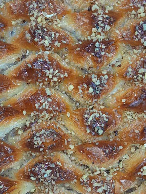  باقلوای استانبولی سه گوشه